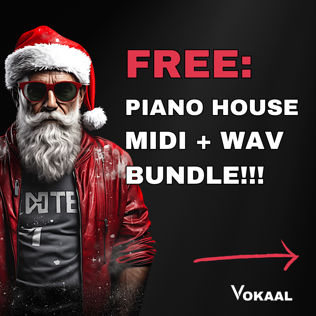 PIANO HOUSE - 12 GB MIDI + WAV PACK - 124 BPM - A MINOR