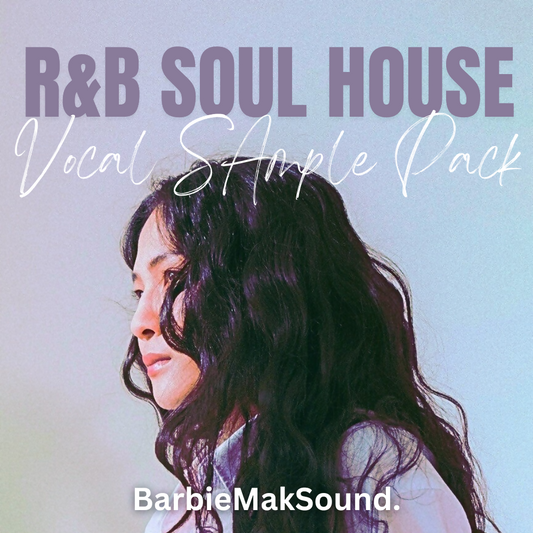 91 Vocals R&B/Soul House Sultry Vocal Sample Pack - 122 BPM - G Major - Female